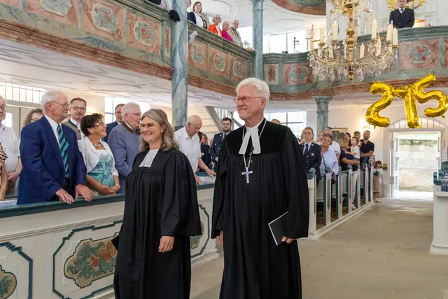 Festgottesdienst zum 275. Kirchweihjubiläum in der St. Johannes-Kirche Trebgast, Aufnahme 7
