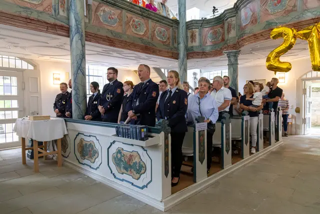 Festgottesdienst zum 275. Kirchweihjubiläum in der St. Johannes-Kirche Trebgast, Aufnahme 8