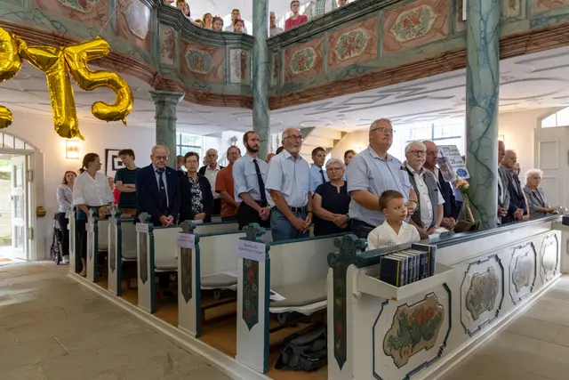 Festgottesdienst zum 275. Kirchweihjubiläum in der St. Johannes-Kirche Trebgast, Aufnahme 9