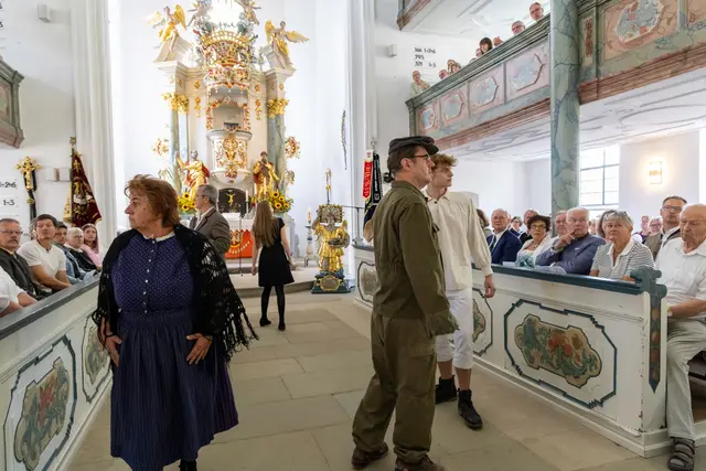 Festgottesdienst zum 275. Kirchweihjubiläum in der St. Johannes-Kirche Trebgast, Aufnahme 17