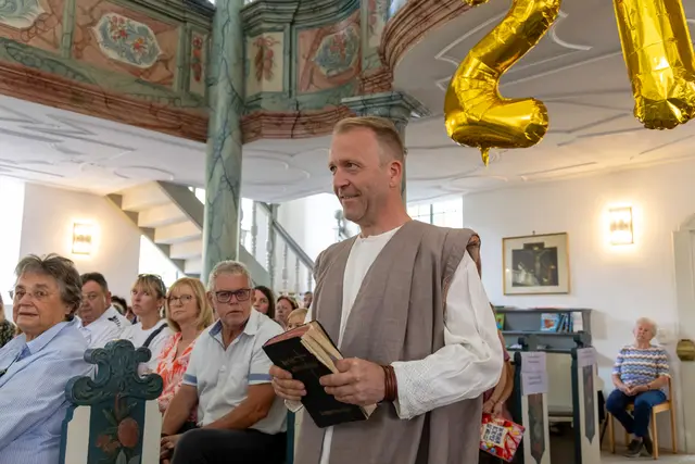 Festgottesdienst zum 275. Kirchweihjubiläum in der St. Johannes-Kirche Trebgast, Aufnahme 18