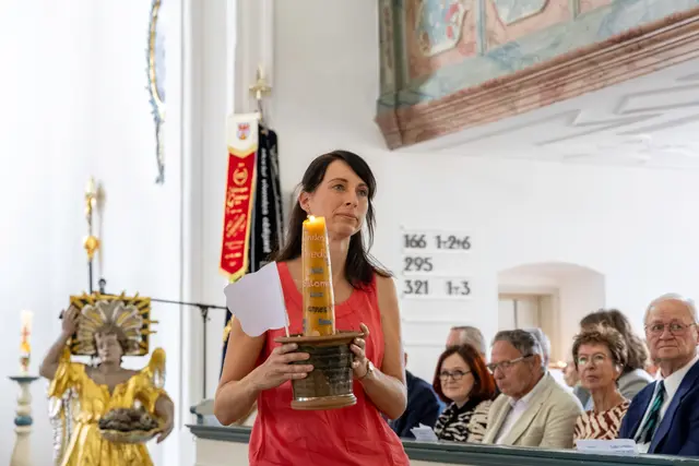 Festgottesdienst zum 275. Kirchweihjubiläum in der St. Johannes-Kirche Trebgast, Aufnahme 20