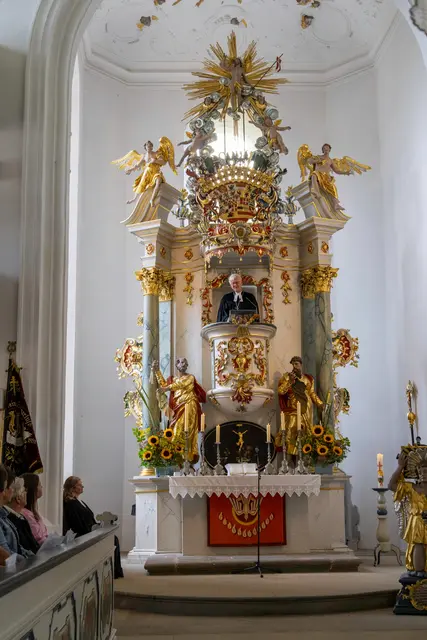Festgottesdienst zum 275. Kirchweihjubiläum in der St. Johannes-Kirche Trebgast, Aufnahme 23