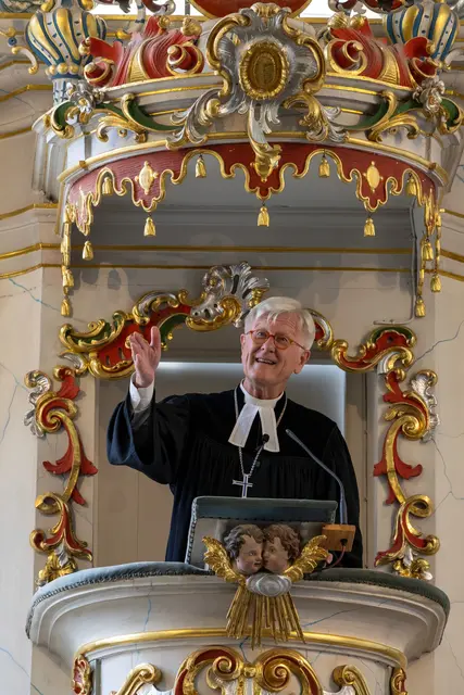 Festgottesdienst zum 275. Kirchweihjubiläum in der St. Johannes-Kirche Trebgast, Aufnahme 25