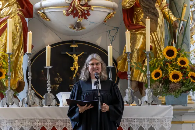 Festgottesdienst zum 275. Kirchweihjubiläum in der St. Johannes-Kirche Trebgast, Aufnahme 29