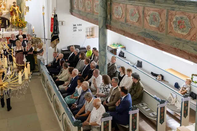 Festgottesdienst zum 275. Kirchweihjubiläum in der St. Johannes-Kirche Trebgast, Aufnahme 38