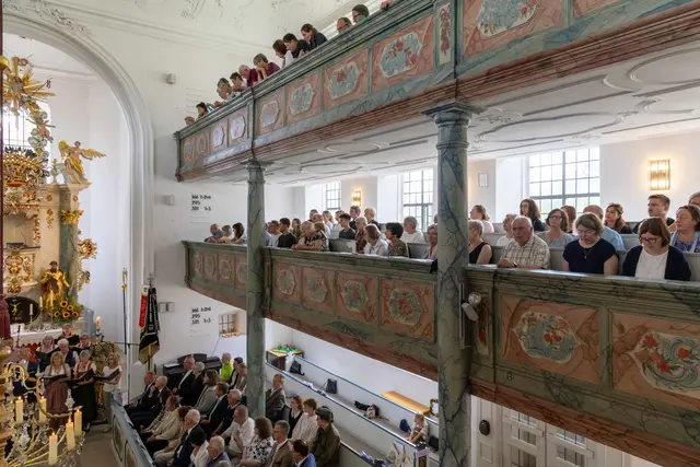 Festgottesdienst zum 275. Kirchweihjubiläum in der St. Johannes-Kirche Trebgast, Aufnahme 39