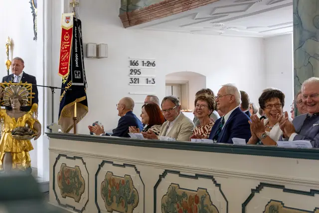 Festgottesdienst zum 275. Kirchweihjubiläum in der St. Johannes-Kirche Trebgast, Aufnahme 47