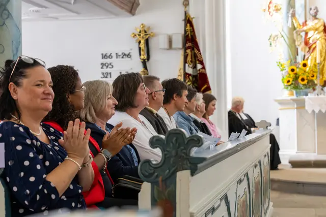 Festgottesdienst zum 275. Kirchweihjubiläum in der St. Johannes-Kirche Trebgast, Aufnahme 48