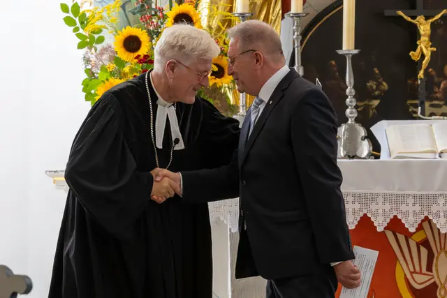 Festgottesdienst zum 275. Kirchweihjubiläum in der St. Johannes-Kirche Trebgast, Aufnahme 52